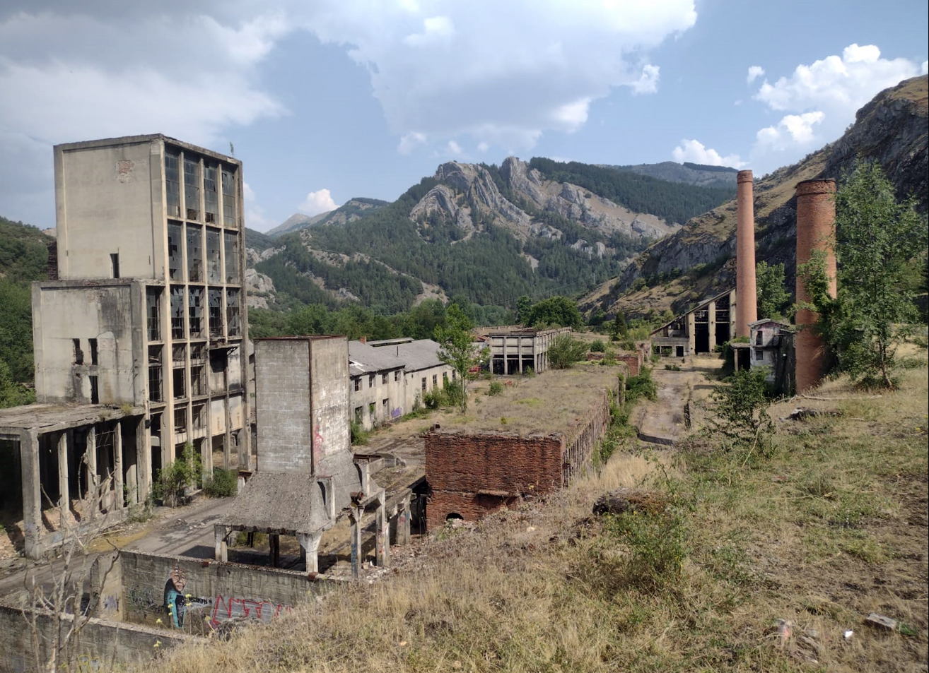 Complejo de lavado, secado y clasificado. Fotografía: Isabel Muñoz