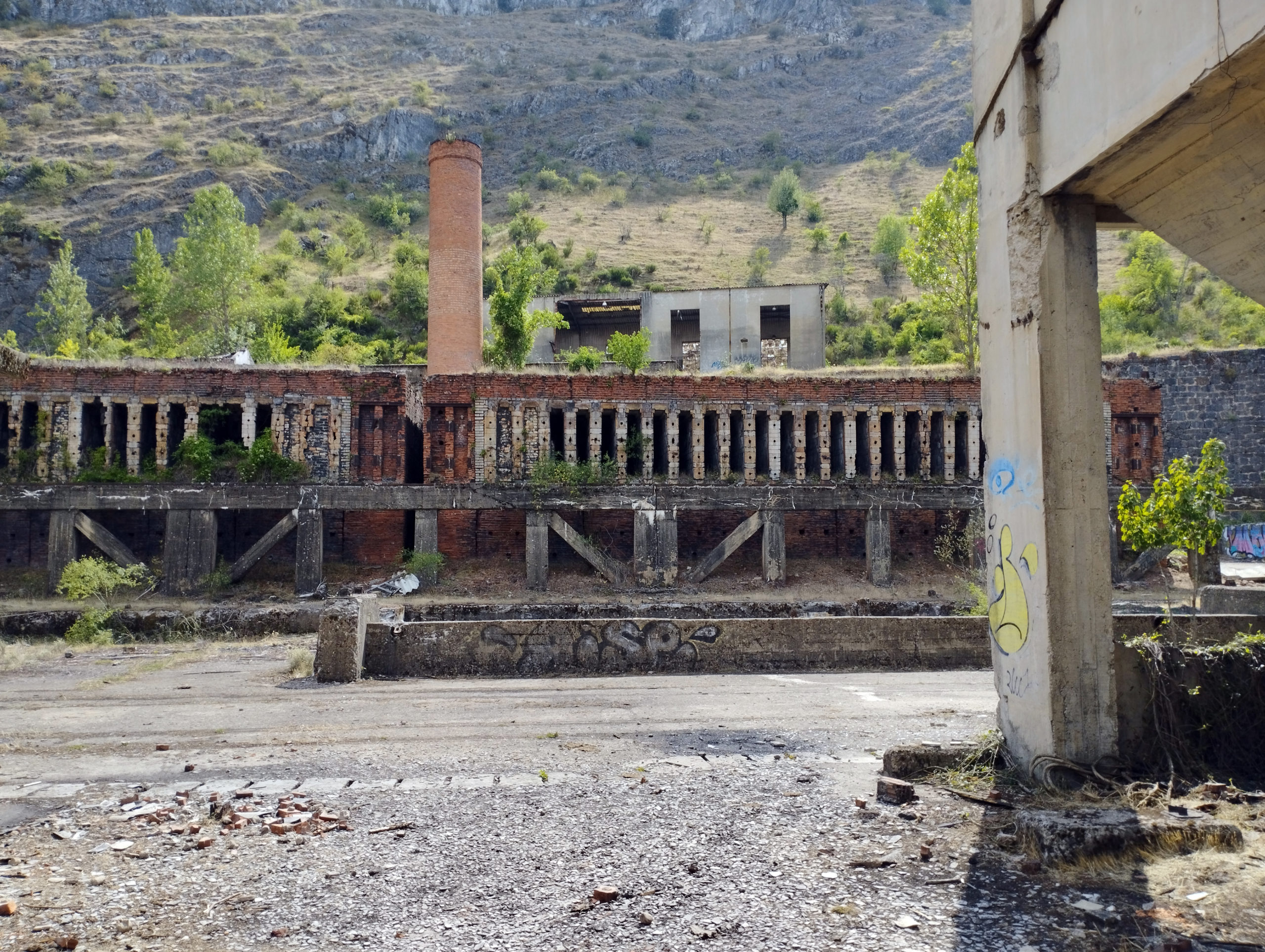 Horno de cok. Complejo de lavado, secado y clasificado. Fotografía: Isabel Muñoz